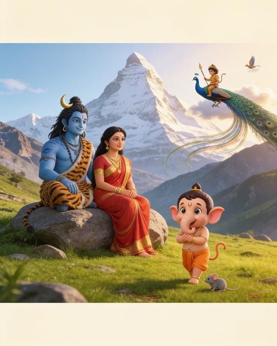 Why Do We Celebrate Maha Shivaratri? The Endless Pillar of Light, and How to Explain It to Your Child