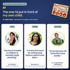 Doctors and teachers recommend VedaPlay: "The one I'd put in front of my own child." Dr. Nidhi Patel, with Dr. Brinda P, Nirmala K K and Dr. Trupti Dinkar-Talavdekar.