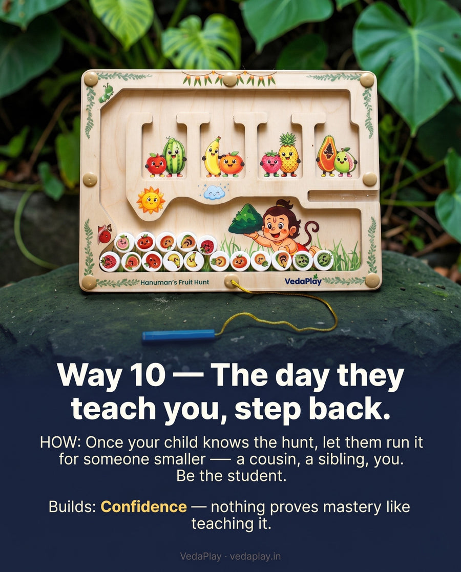 Hanuman's Fruit Hunt — how to play
