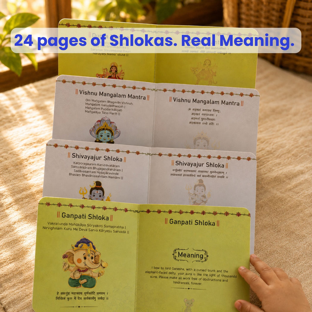 Shloka Board Book - Mantras & Meaning for Kids