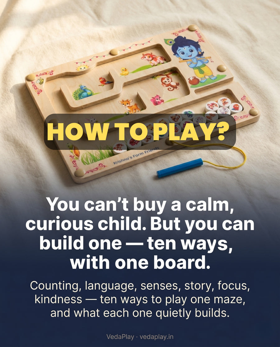 Krishna's Farm Friends — how to play
