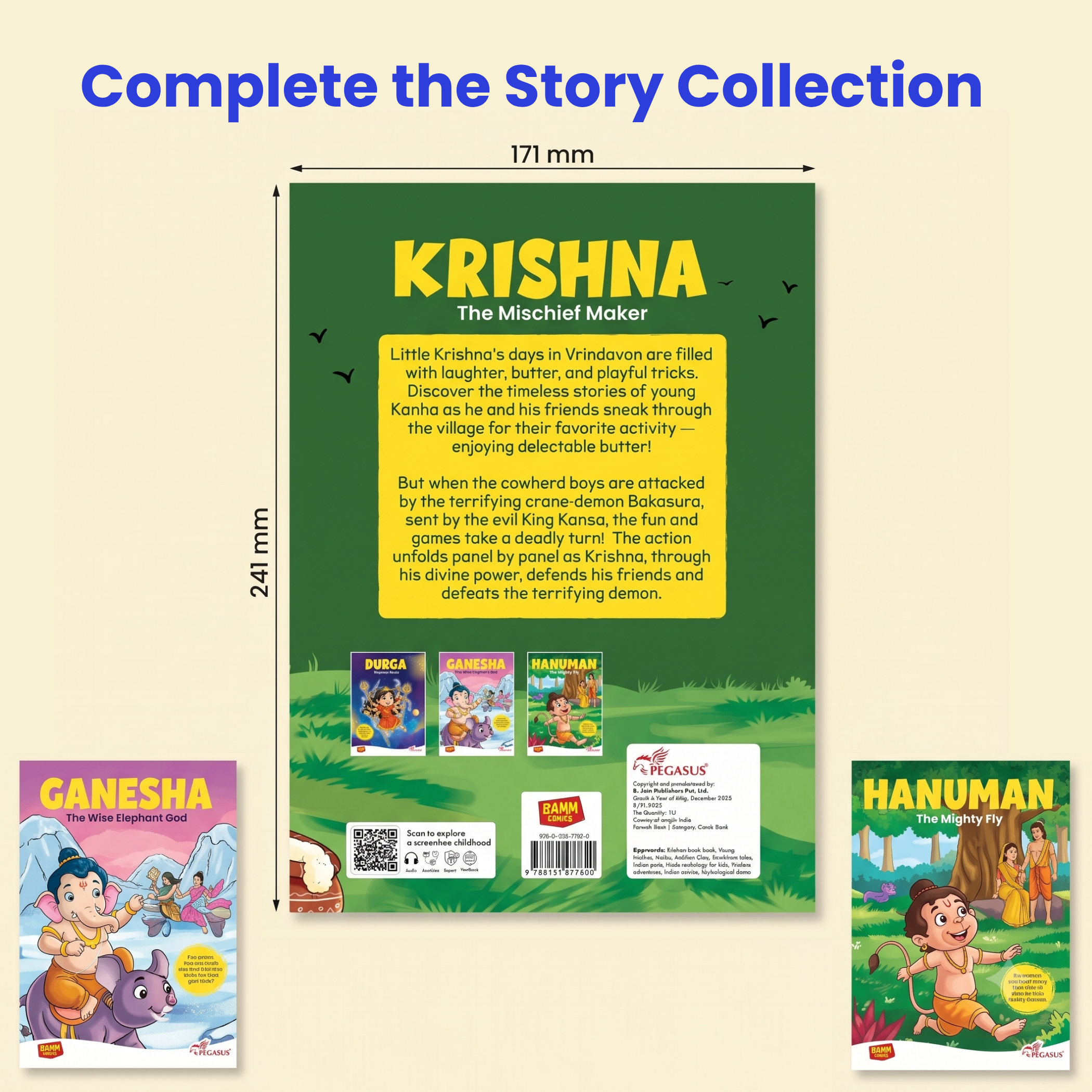 Krishna Comic Book - The Mischief Maker