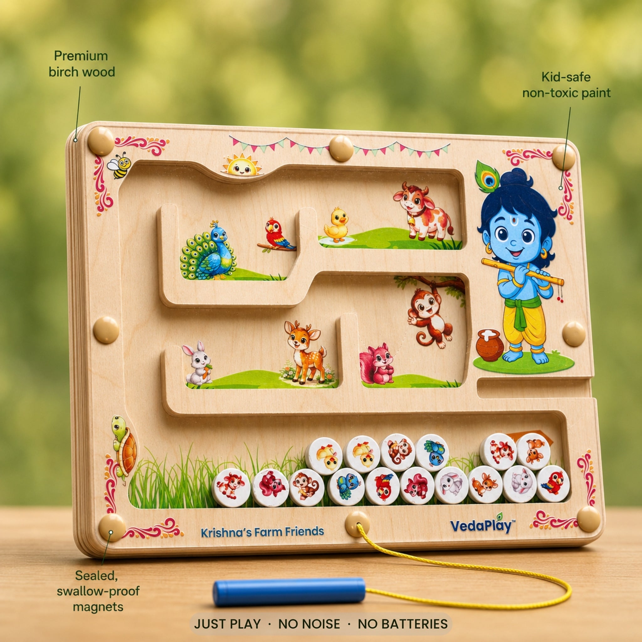 Krishna's Farm Friends