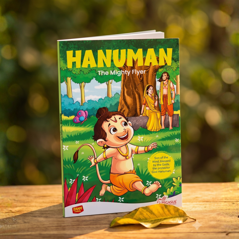 Hanuman Comic Book - The Mighty Flyer