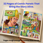 Hanuman Comic Book - The Mighty Flyer