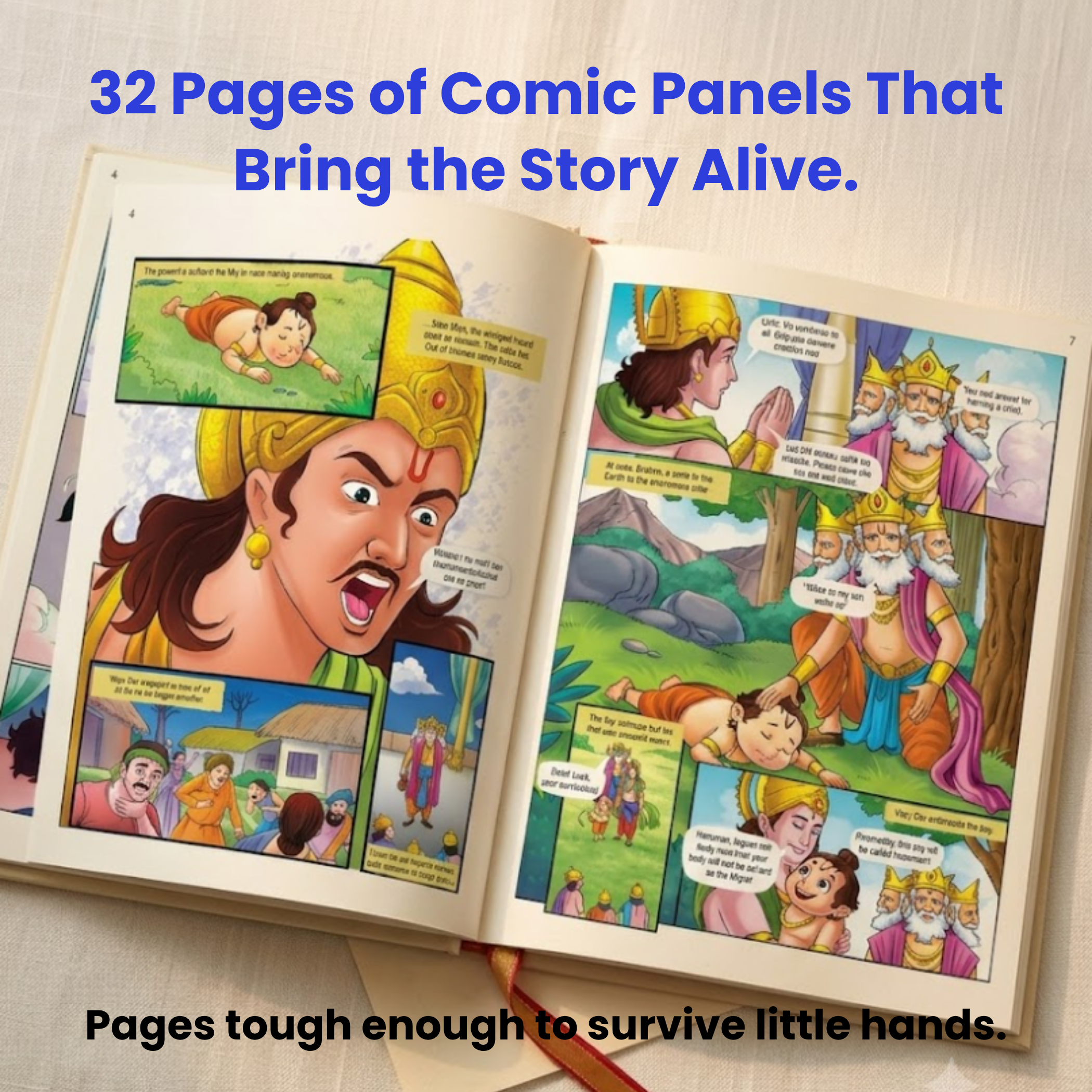 Hanuman Comic Book - The Mighty Flyer