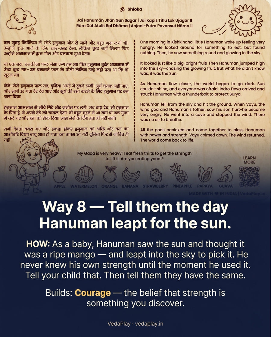 Hanuman's Fruit Hunt — how to play