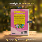 Ganesha comic back cover, 17 x 24 cm, 32 pages, thick cover